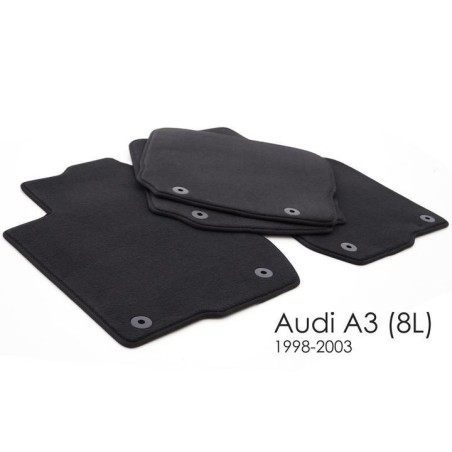 Tapis Audi A3 8L 1998 - 2003 Noir