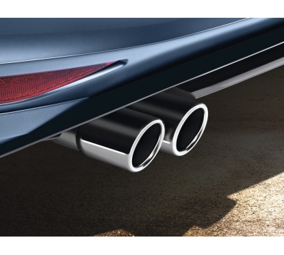 EMBOUTS ÉCHAPPEMENT GOLF 7 (5G) Couleur CHROME OEM 5C5071911C / 5C5 071 911 C