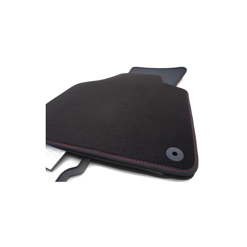 Tapis Audi A3 S3 RS3 8P (2004 - 2012) Anthracite avec liseré Rouge Tapis Audi A3 S3 RS3 8P (2004 - 2012) Anthracite avec liseré Rouge