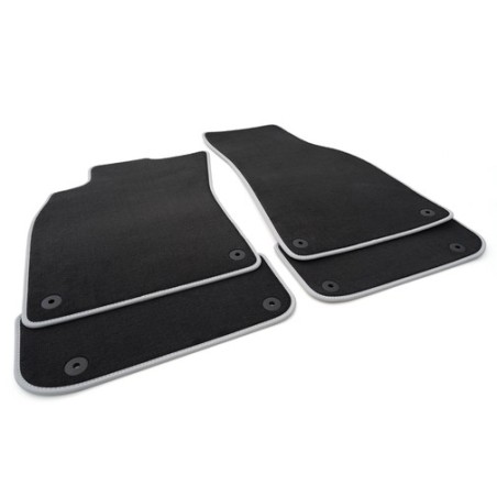 Tapis Audi A4 8E (B6 / B7) ( 2000 - 2008) Gris foncé (Anthracite)