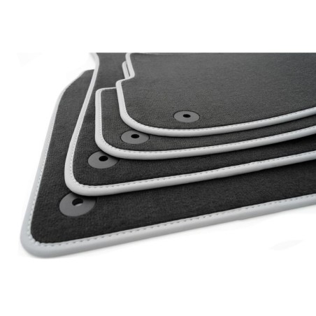 Tapis Audi A4 8E (B6 / B7) ( 2000 - 2008) Gris foncé (Anthracite)