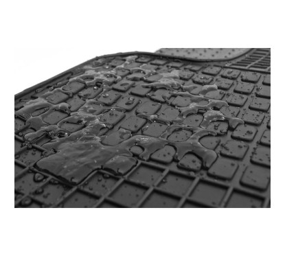 Tapis Audi Audi 100 (C4) 1990 - 1994 Caoutchouc NOIR