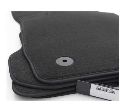Tapis Audi Q7 (4M) à partir de 06/2015, Velours Anthracite (Gris foncé)