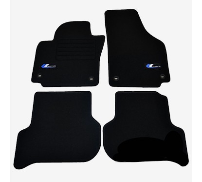 Tapis Volkswagen EOS - 1F (2006 - 2016) NOIR EDITION
