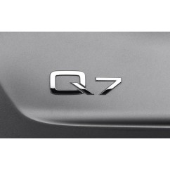 Lettrage Audi Q7 d'origine Audi Q7 Chrome 4M0853741 2ZZ  /  4L0853741 2ZZ