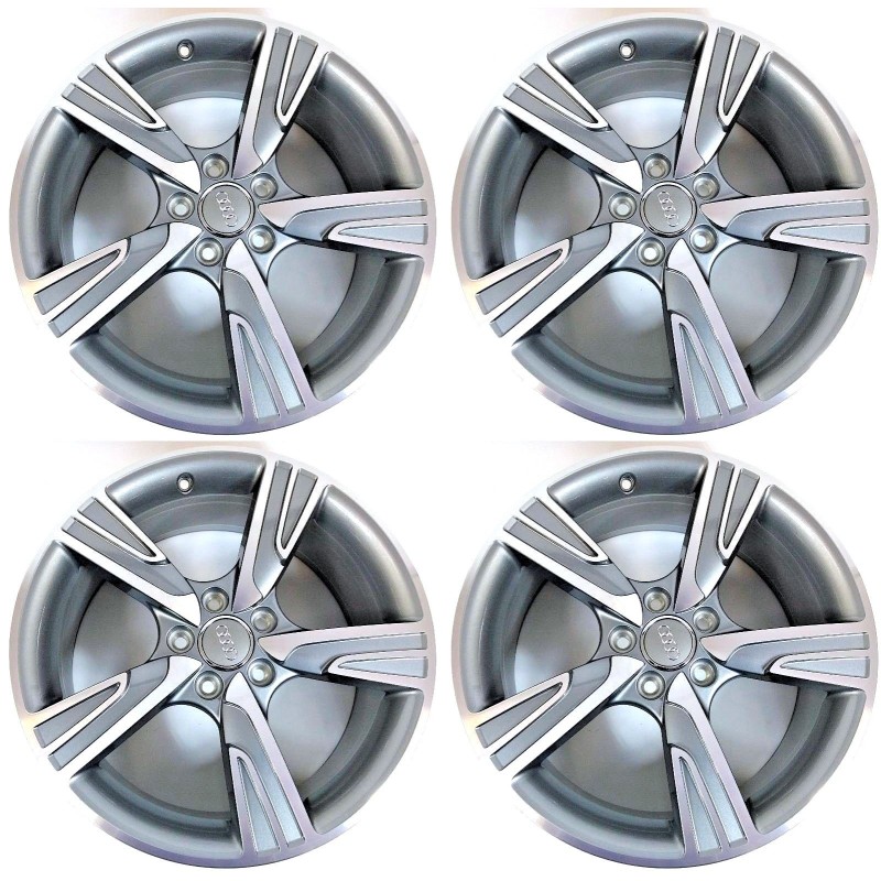 Jantes Audi A3 8V d'origine 18” 8V0071498 4EE (4) Jantes Aluminium