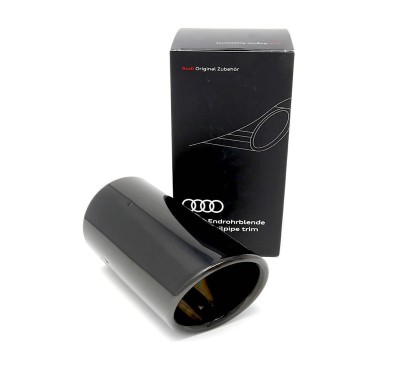 Embouts échappement Audi A3 8P / Audi A1 8X Noir d'origine Audi 8P0071771B