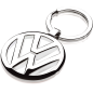 Porte clés d'origine Logo VW Logo emblème argenté