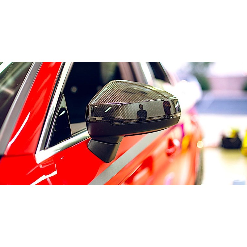Coques retrovseurs Audi A3 S3 RS3 (8V) Carbone d'origine OEM Audi 8V0072530B 3Q0 Coques retrovseurs Audi A3 S3 RS3 (8V) Carbone d'origine OEM Audi 8V0072530B 3Q0
