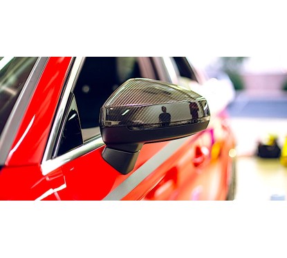 Coques retrovseurs Audi A3 S3 RS3 (8V) Carbone d'origine OEM Audi 8V0072530B 3Q0