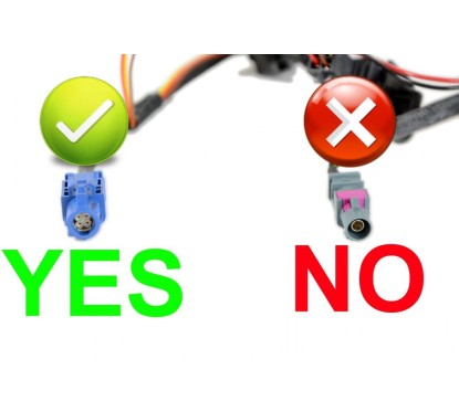 Câbles camera Golf 5 Golf 6 / Passat / EOS d'origine OEM