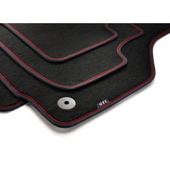 Tapis Golf 7 GTI Inscription GTI Noir & Rouge PREMIUM 5G1061270 AHY