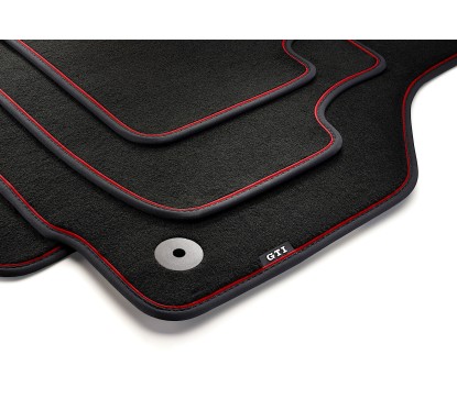 Tapis Golf 7 GTI Inscription GTI Noir & Rouge PREMIUM 5G1061270 AHY