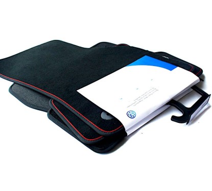 Tapis Golf 7 GTI Inscription GTI Noir & Rouge PREMIUM 5G1061270 AHY