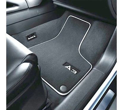 Tapis Audi A3 8P d’origine A3 avec inscription A3 - PREMIUM  8P1061270P MNO