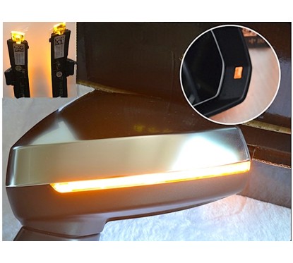Clignotants rétroviseurs Audi A3 (8V) LED Dynamique Blanc mat