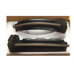 Clignotants rétroviseurs Audi A3 (8V) LED Dynamique Noir Mate fumée