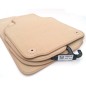Tapis Volkswagen Eos (1F) (2006 - 2016) Velours couleur Beige