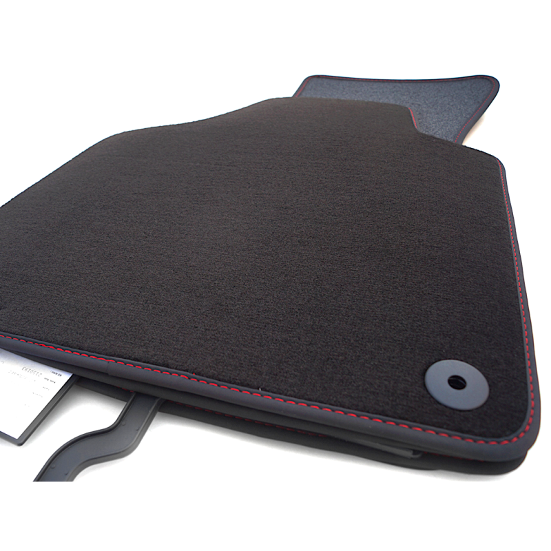 Tapis Audi A3 S3 RS3 8V à partir de 2013 Liseré Rouge Tapis Audi A3 S3 RS3 8V à partir de 2013 Liseré Rouge