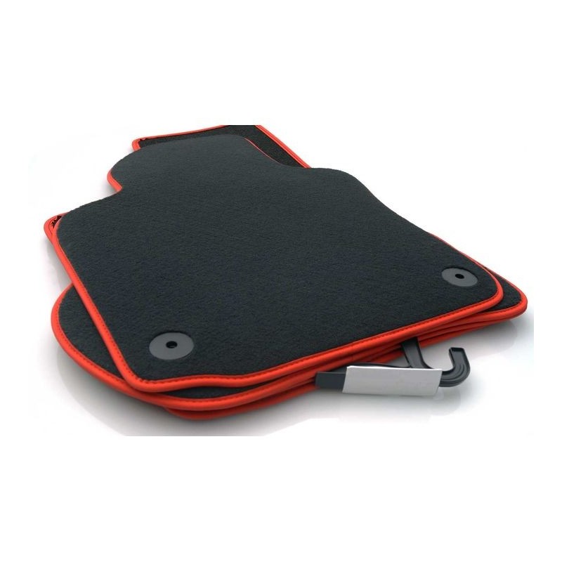 Tapis Golf 6 (5K) (2008 - 2012) NOIR avec contour ROUGE Tapis Golf 6 (5K) (2008 - 2012) NOIR avec contour ROUGE