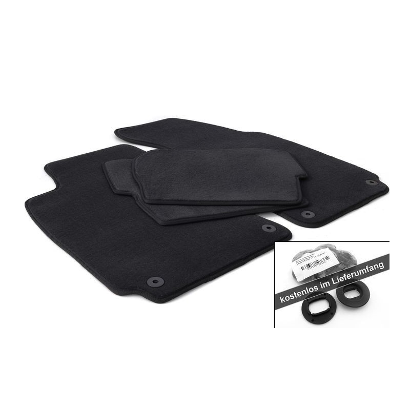 Tapis Passat (B5) 3BG  1997 - 2005  Noir d'origine Volkswagen Tapis Passat (B5) 3BG  1997 - 2005  Noir d'origine Volkswagen