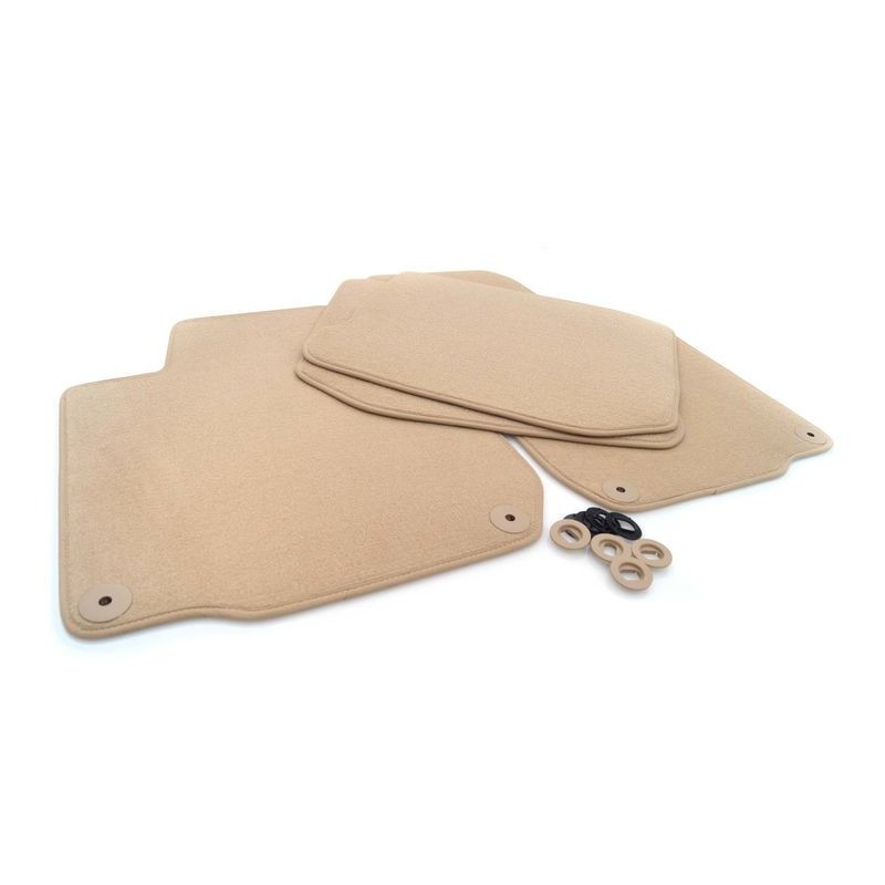Tapis Passat (B5) 3BG (1997 - 2005) Tapis velours d'origine VW BEIGE Tapis Passat (B5) 3BG (1997 - 2005) Tapis velours d'origine VW BEIGE