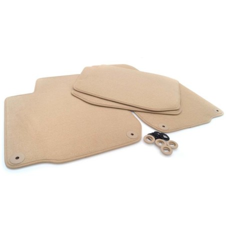 Tapis Passat (B5) 3BG (1997 - 2005) Tapis velours d'origine VW BEIGE