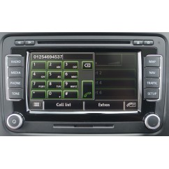 7P6 035 730 K Bluetooth Volkswagen A2DP UHV FSE Premium Satz Passend MFA Rot / Weiß Freisprecheinrichtung VW SEAT SKODA