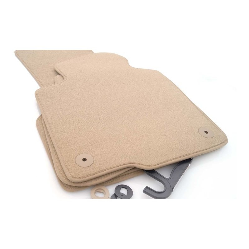 Tapis Passat (B6) (B7) (2005 - 2014) Velours Beige Tapis Passat (B6) (B7) (2005 - 2014) Velours Beige