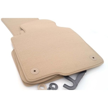Tapis Passat (B6) (B7) (2005 - 2014) Velours Beige