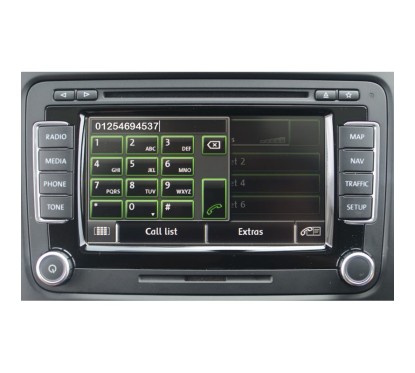 7P6035730K Bluetooth Volkswagen A2DP UHV FSE Premium Satz Passend MFA Rot / Weiß Freisprecheinrichtung VOLKLSWAGEN SEAT SKODA