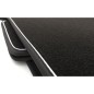 Tapis Tiguan (5N) (2008 - 2015) NOIR avec liseré BLANC Tapis Tiguan (5N) (2008 - 2015) NOIR avec liseré BLANC