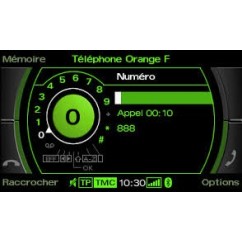 Bluetooth Audi A3 (8P) / Audi A4 (8E) / Audi TT (8J) /Audi R8 (42) d’origine Audi OEM  8P0862335S / 8P0 862 335 S