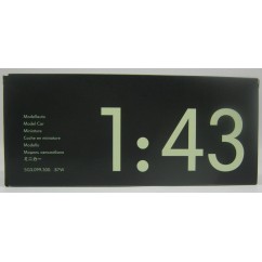 Miniature VW Golf 7 (3 portes) 2012 d'origine VOLKSWAGEN Argent métallisé 1/43ème 5G3099300 B7W