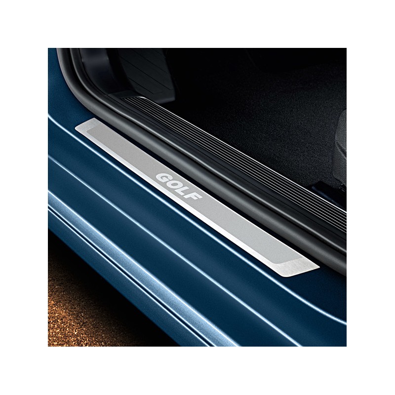 Protection seuil de porte inox Golf 6 5P - Accessoires Volkswagen