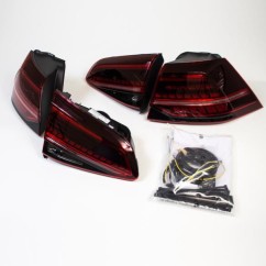 Feux arrières LED d’origine Volkswagen Golf 7 facelift