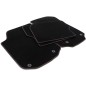 Tapis Audi A6 S6 AVANT 4A - C4 (1994 - 1997) NOIR & liseré ROUGE