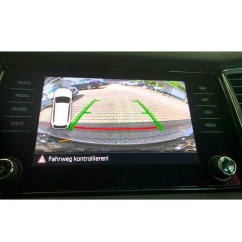 RVC Camera de recul SKODA Fabia 3 III 6V0 Rückfahrkamera OEM 6V0827566 MIB Low Line