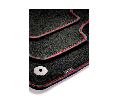 5G1061270AHY  Tapis Golf 7 GTI Avec Inscription GTI Noir & Rouge PREMIUM
