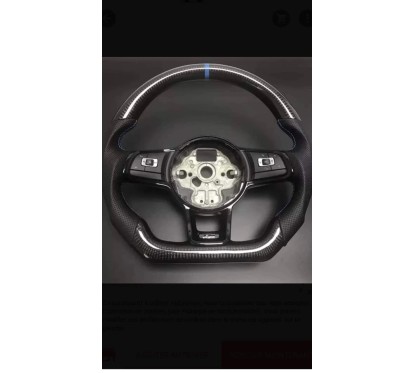 Volant Golf R Fibres de Carbone Glosy Black Edition 5G0419091C