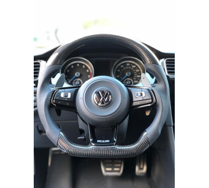 Volant Golf R Fibres de Carbone Glosy Black Edition 5G0419091C