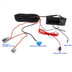 RVC Camera de recul Touran Highline (Lignes de Guidage Dynamic)