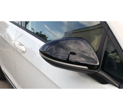Coques rétroviseurs Golf 7 ABS Noir Brillant (Black Glossy)