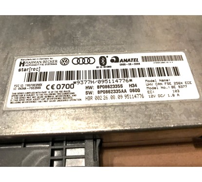 Module Bluetooth d’origine Audi OEM  8P0862335S / 8P0 862 335 S