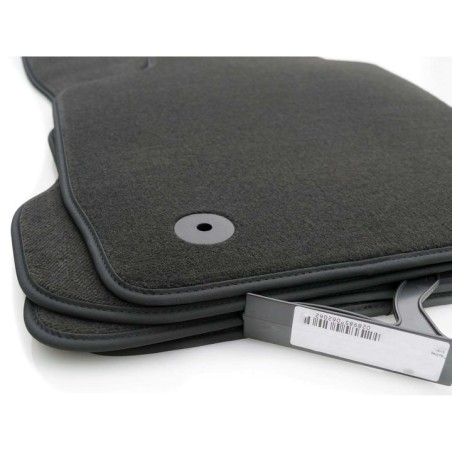 Tapis Audi A1 8X / A1 Sportback 8X depuis 2010 Velours Gris anthracite