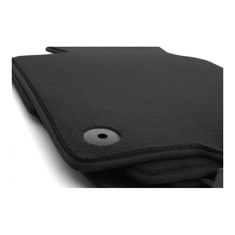 Tapis Audi A2 (Tous les modèles) Velours NOIR