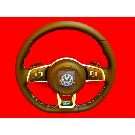 Volant Multifonctions DSG R-line Golf 7 (5G), Passat B8 (3G), Tiguan (AD1), Touran II (5T), T-Roc (A11)