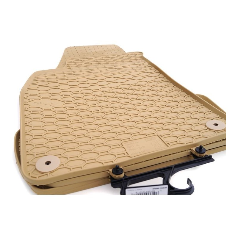 Tapis Seat Exeo /  (2009-2013) Caoutchouc Beige