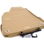 Tapis Seat Exeo /  (2009-2013) Caoutchouc Beige