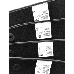 Tapis Audi A3 Sportback (8V) (2013 - 2019) D'origine Audi OEM 8V1864436 - 8V1864435 - 8V4864452 - 8V4864451